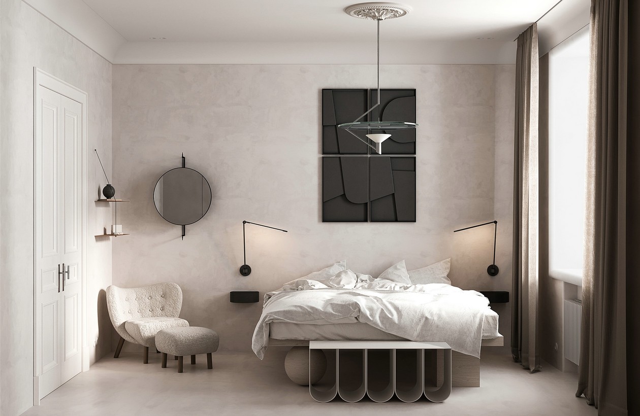 莫斯科 90㎡公寓设计丨俄罗斯莫斯科-14