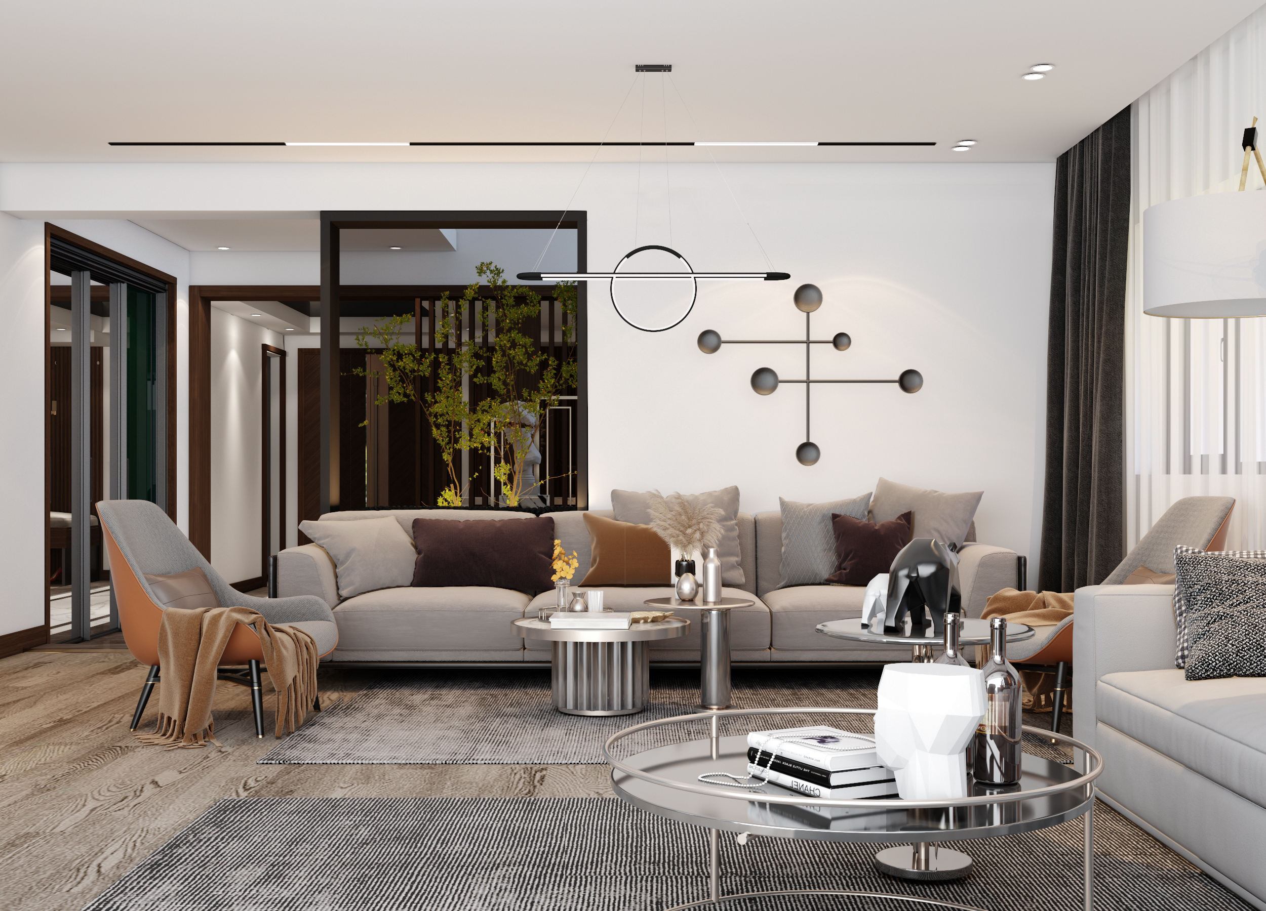 Reception interior design-6