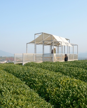 长埭村艺术乡建系列茶山浮亭丨中国杭州丨由牧建筑