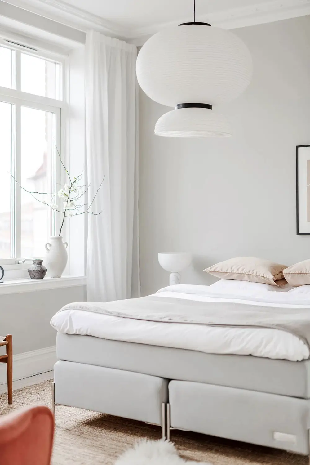 瑞典哥德堡优雅日式北欧风公寓设计-16