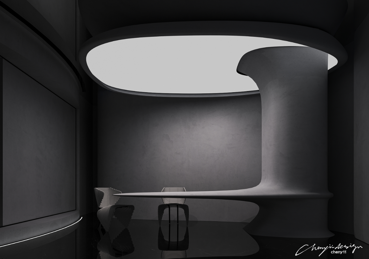 新作 丨 忱意设计：前卫大胆的科技装饰，打造moorgen智能展厅-7