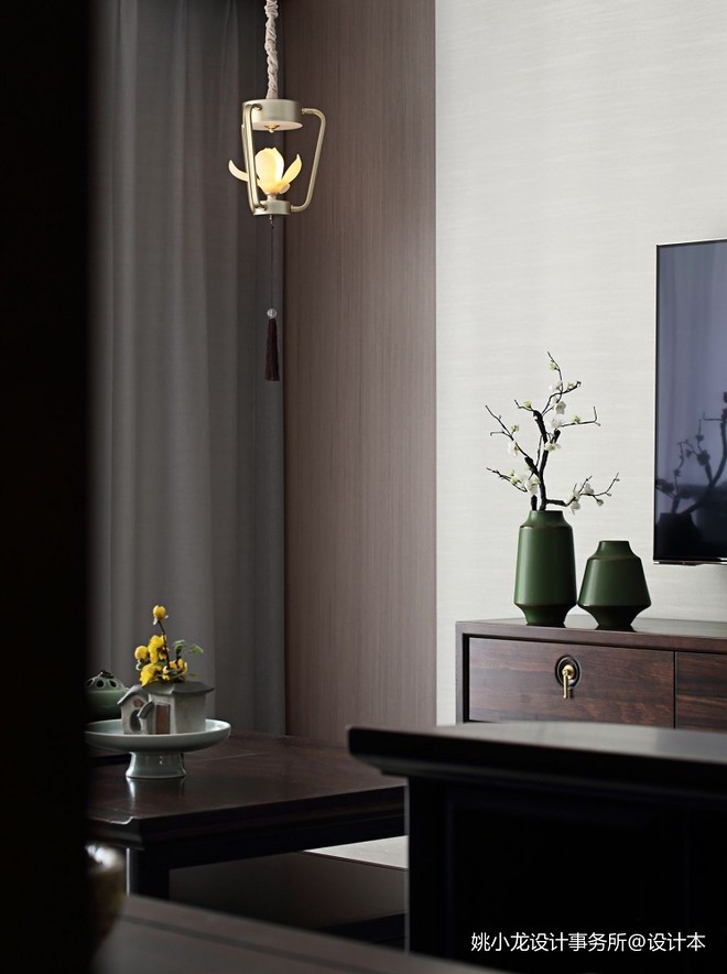 150万元复式305平米装修案例·效果图  法兰谷 · 新中式-19