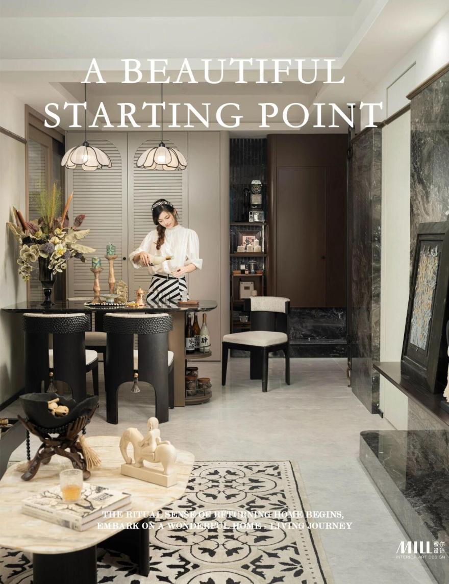 重庆万科·星光天空之城85m²样板间丨中国重庆丨深圳市蜜尔室内艺术设计有限公司-4