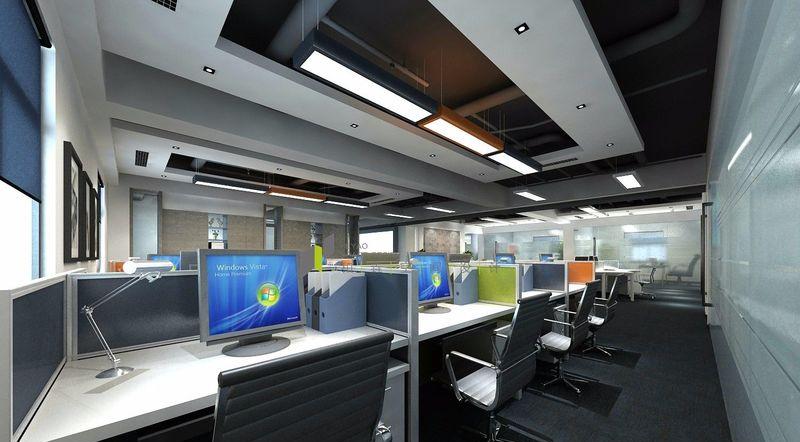 新中式风格办公会所设计-8