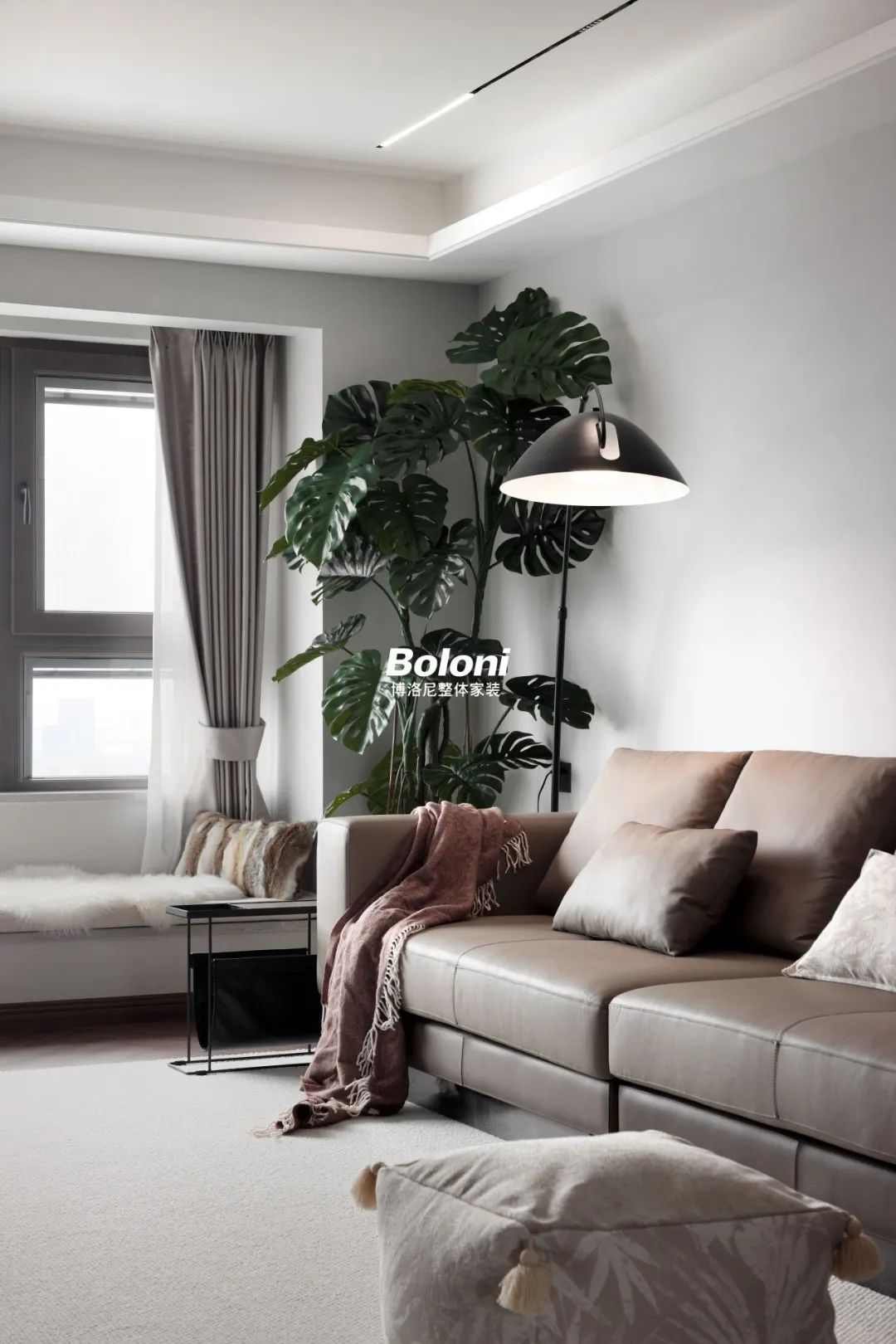 96㎡现代简约实景案例-11