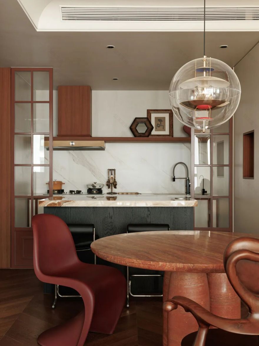 北京135㎡法式中国风:年轻人整顿老旧户型,看完极度舒适-32