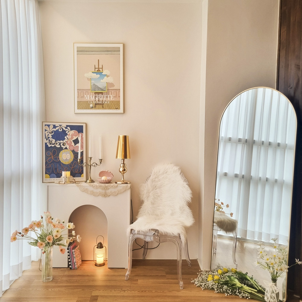 粉色梦幻派对 | 23 平米小空间的大变身-9