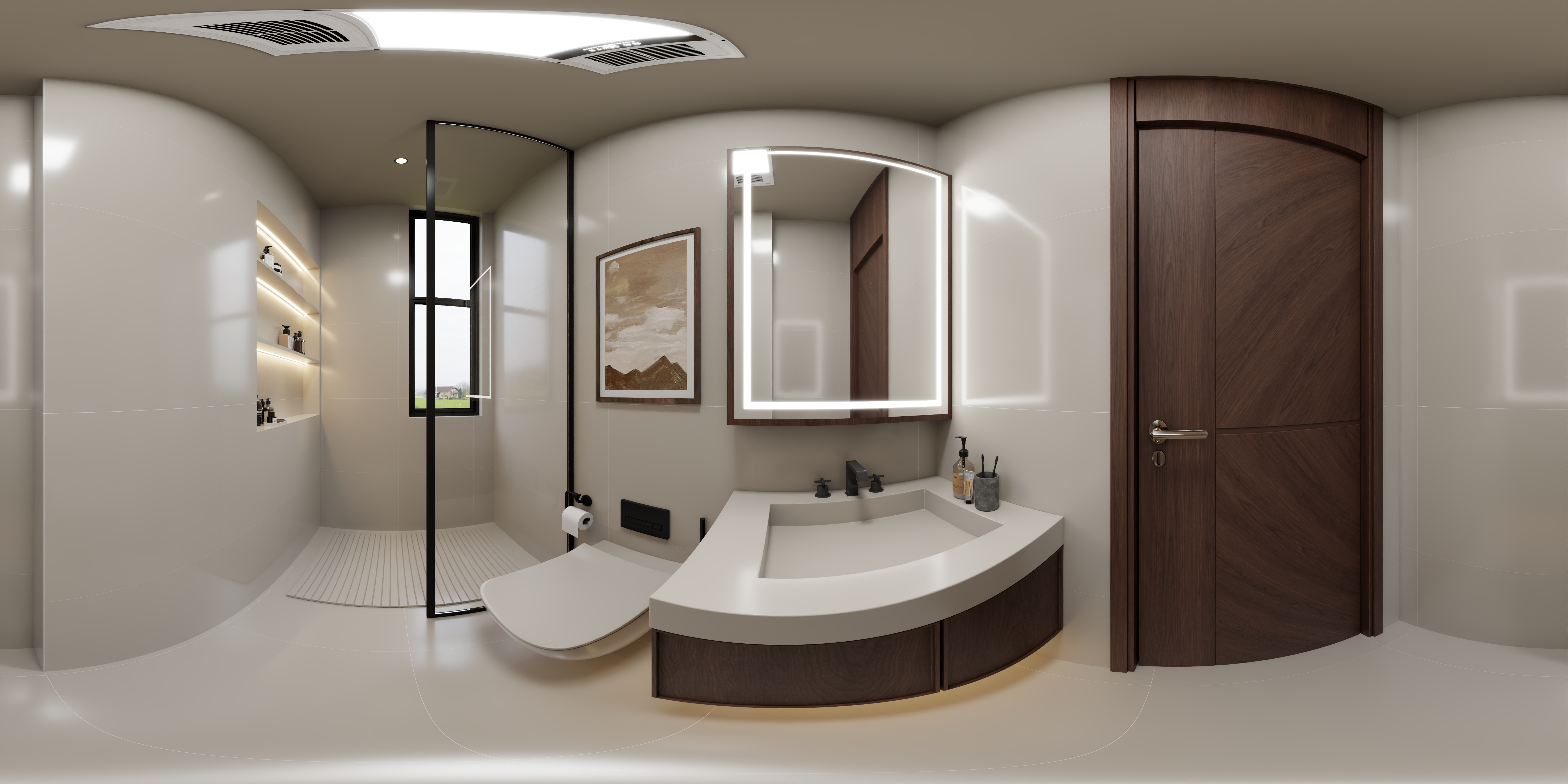 中古风格自建房装修-1