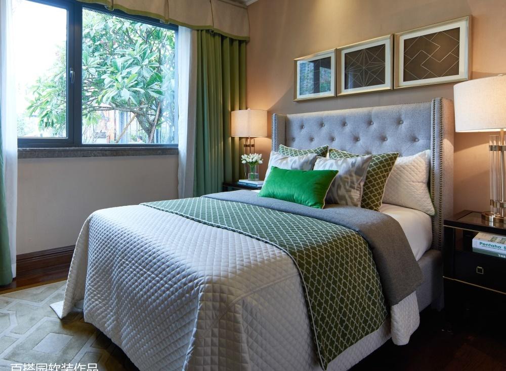百搭园装饰丨样板间丨惠阳恒大棕榈岛G- A户样板房：静谧舒适-5