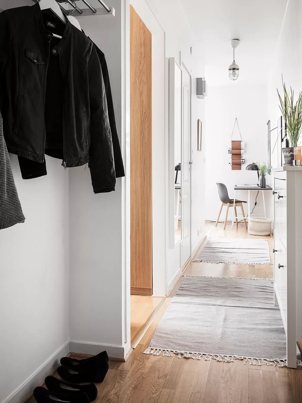 瑞典 39㎡高级公寓，黑白简约大气设计-31