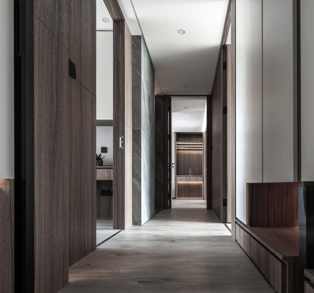 木子仁室内设计 · 简约至美,主卧衣帽间设计-37