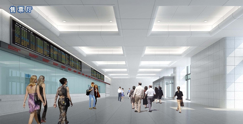 售票厅室内设计案例效果图-38