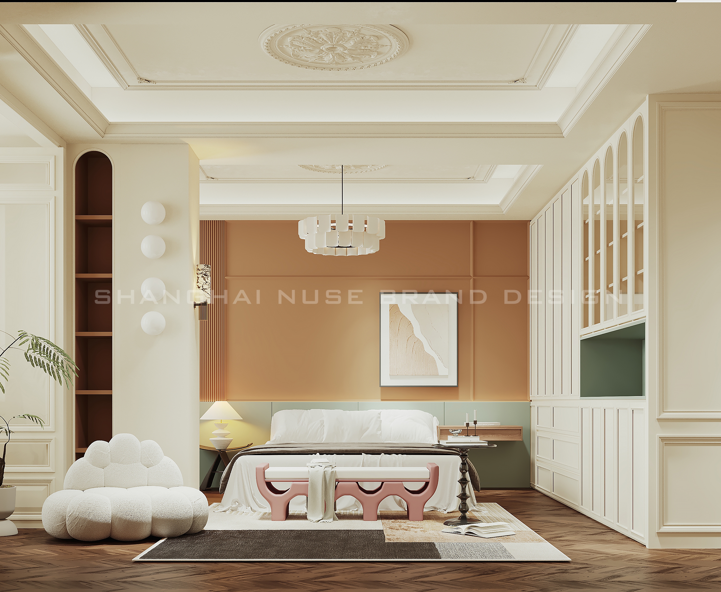 谁能拒绝？法式浪漫骨+ 现代松弛感，这家细节全是心动-33