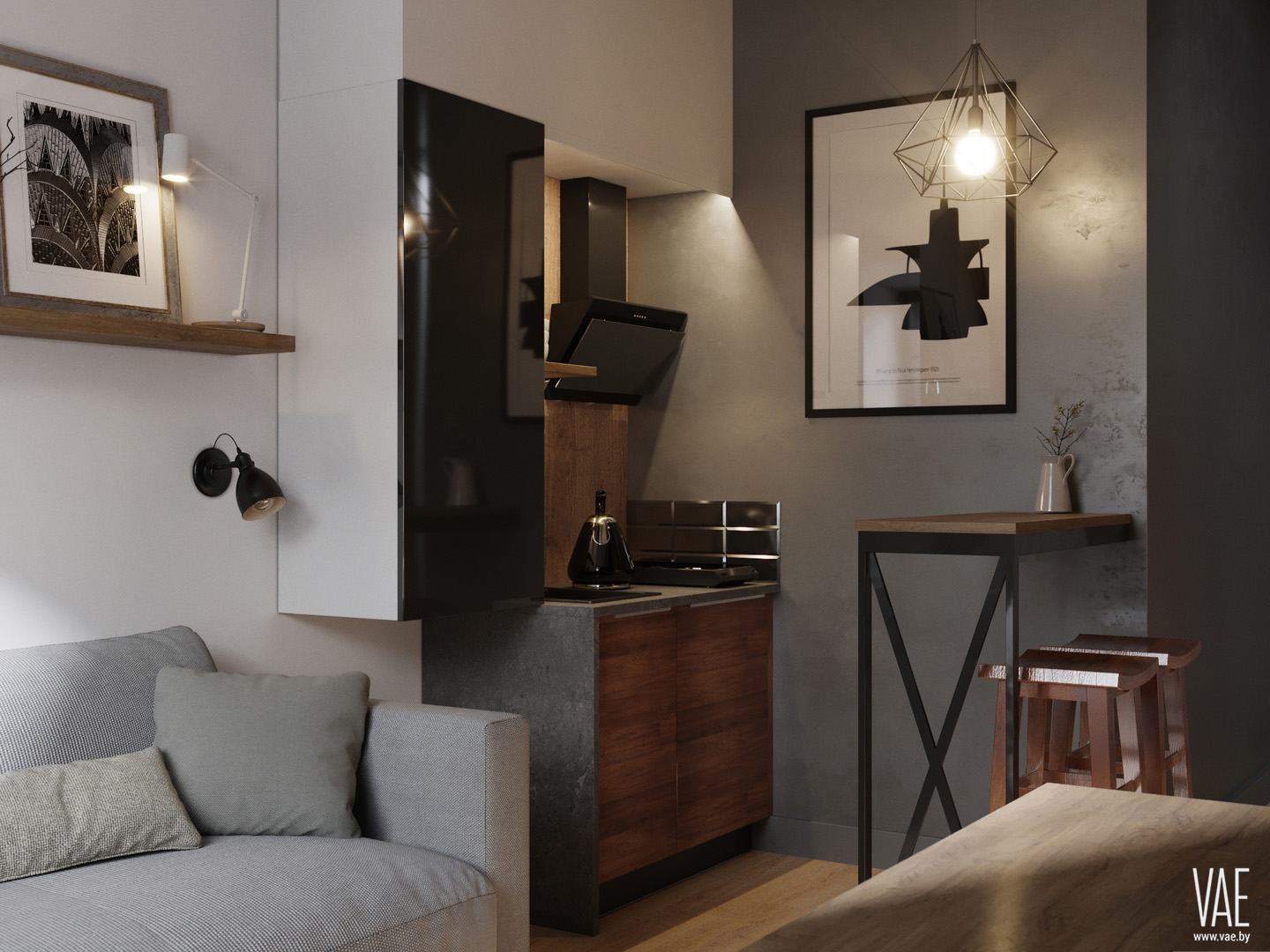 Интерьер VAE design & architecture THE FACES-45