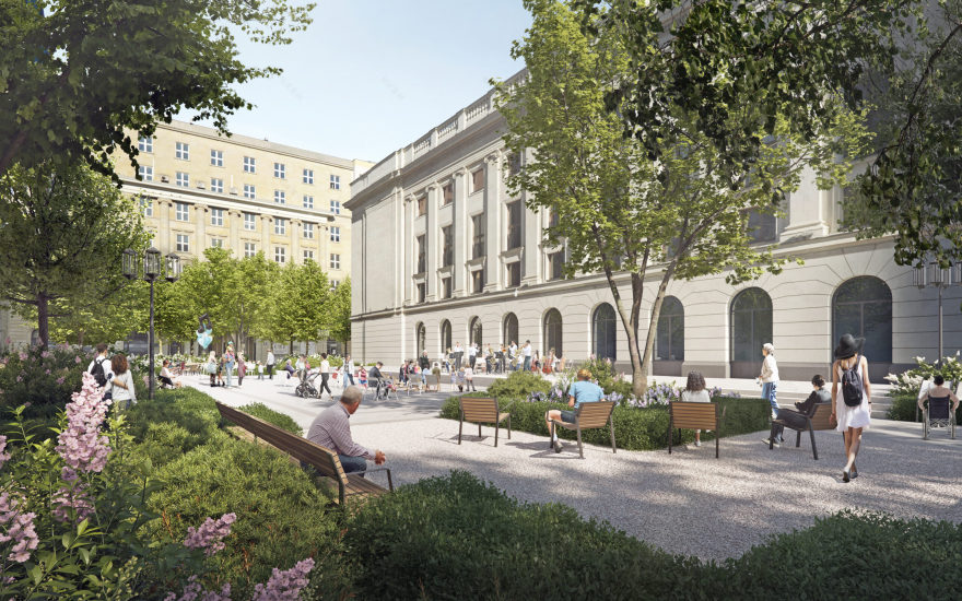 Złota Street城市景观项目丨PolandWarszawa-13