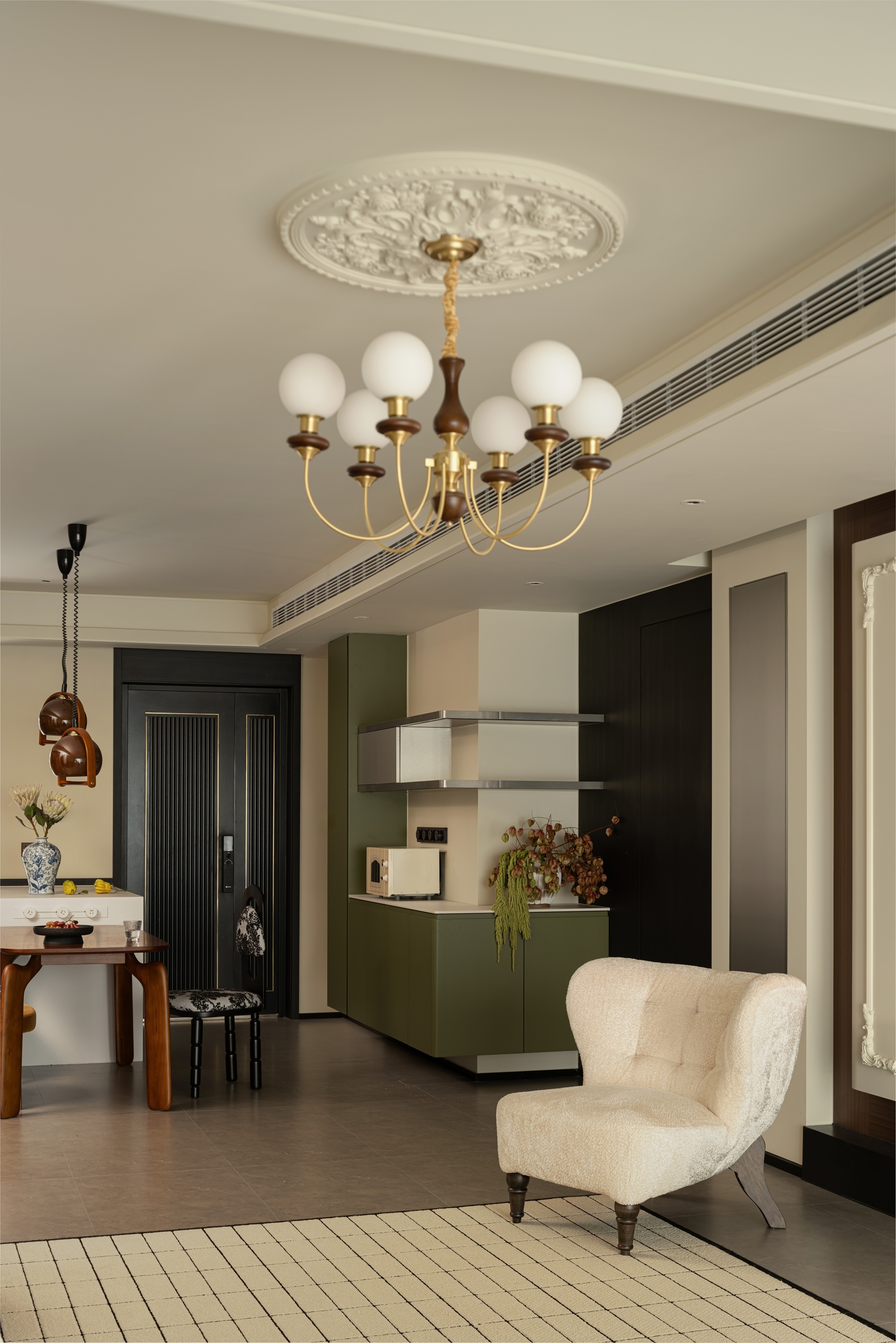 《绿笙》157㎡精装改造丨宏福樘设计-8