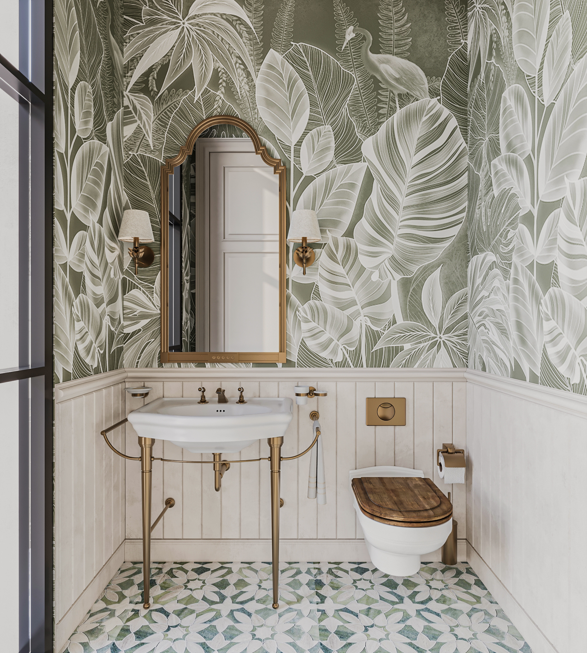 复古法式别墅设计丨沙特阿拉伯-11