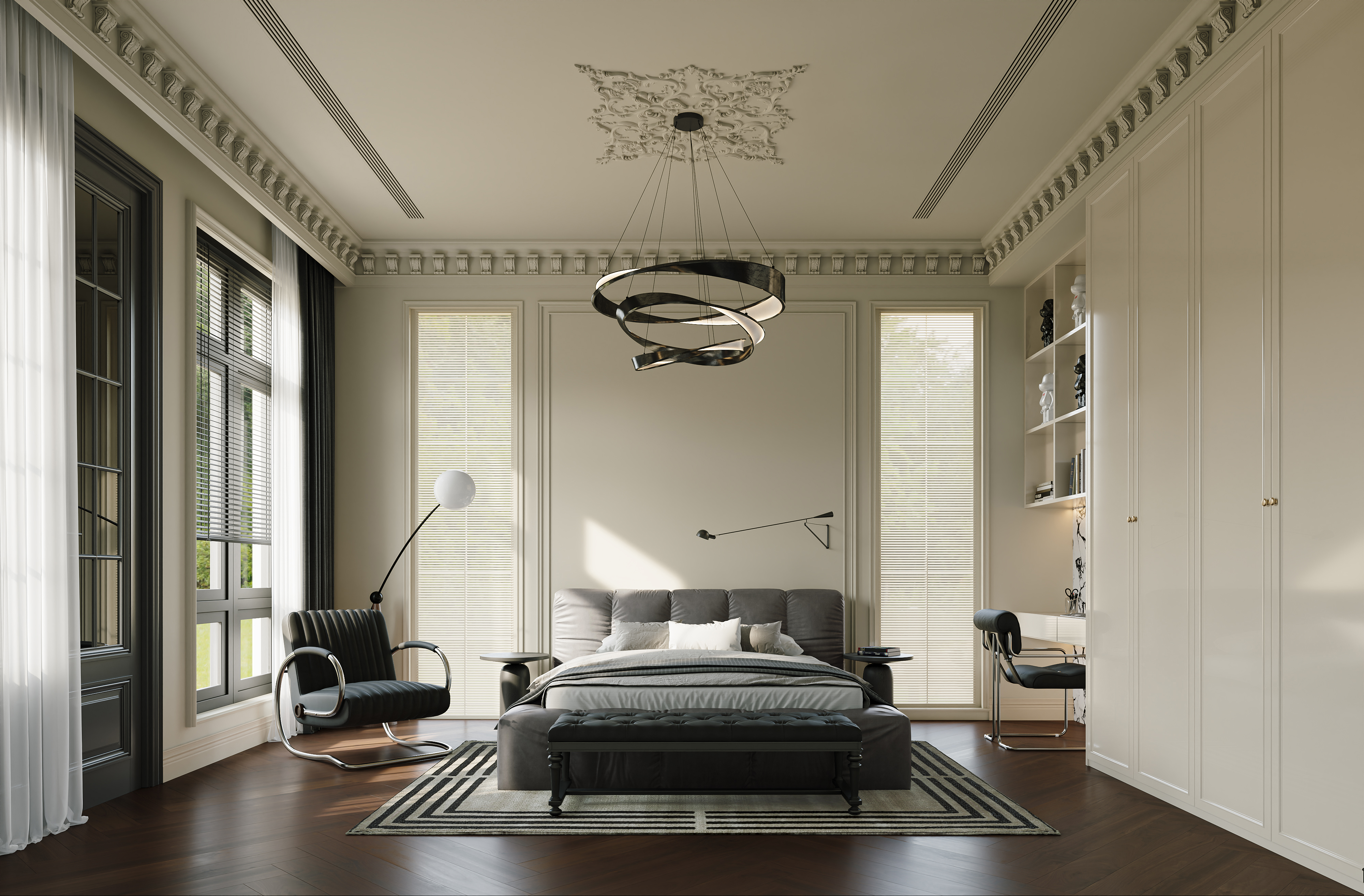 法式别墅渲染丨长沙佐尚-5