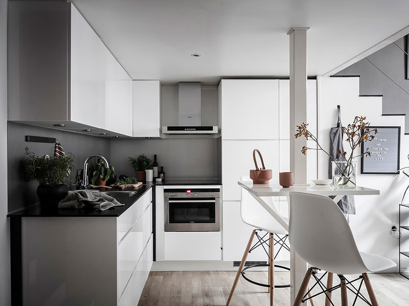 斯德哥尔摩 24 平米前商店改造公寓-8