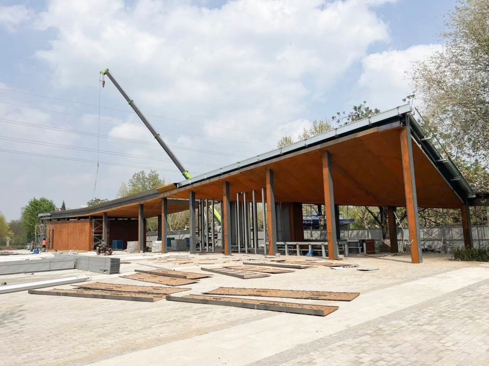 芦苇廊,观鸟屋等·邢襄生态园景观建筑系列丨中国河北丨北林风景建筑研究中心  段威工作室,上海领沃园林设计事务所  李工作室-85