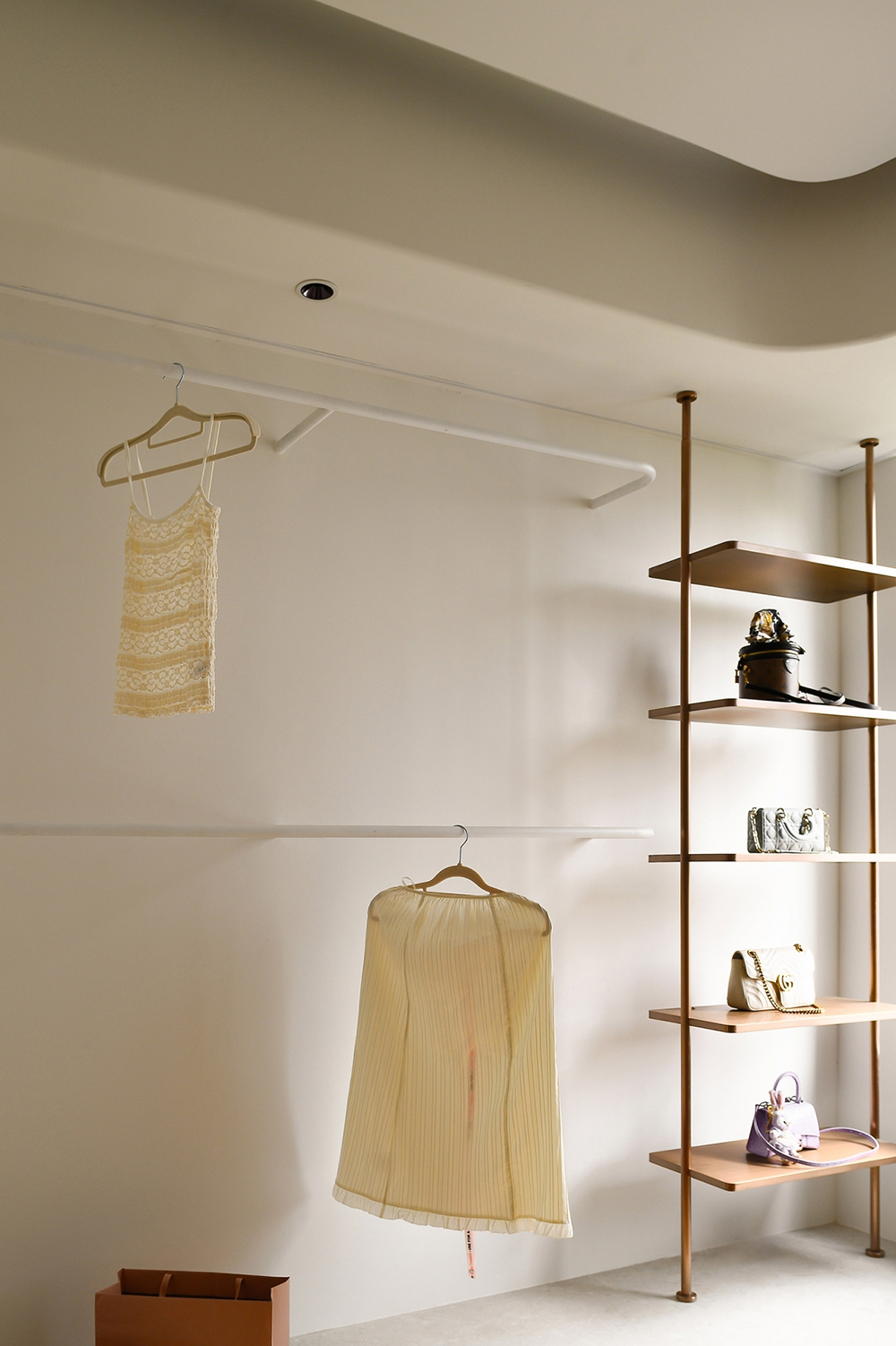 奶油色系温馨跃层家居设计丨中国汕头丨杜弗设计-45