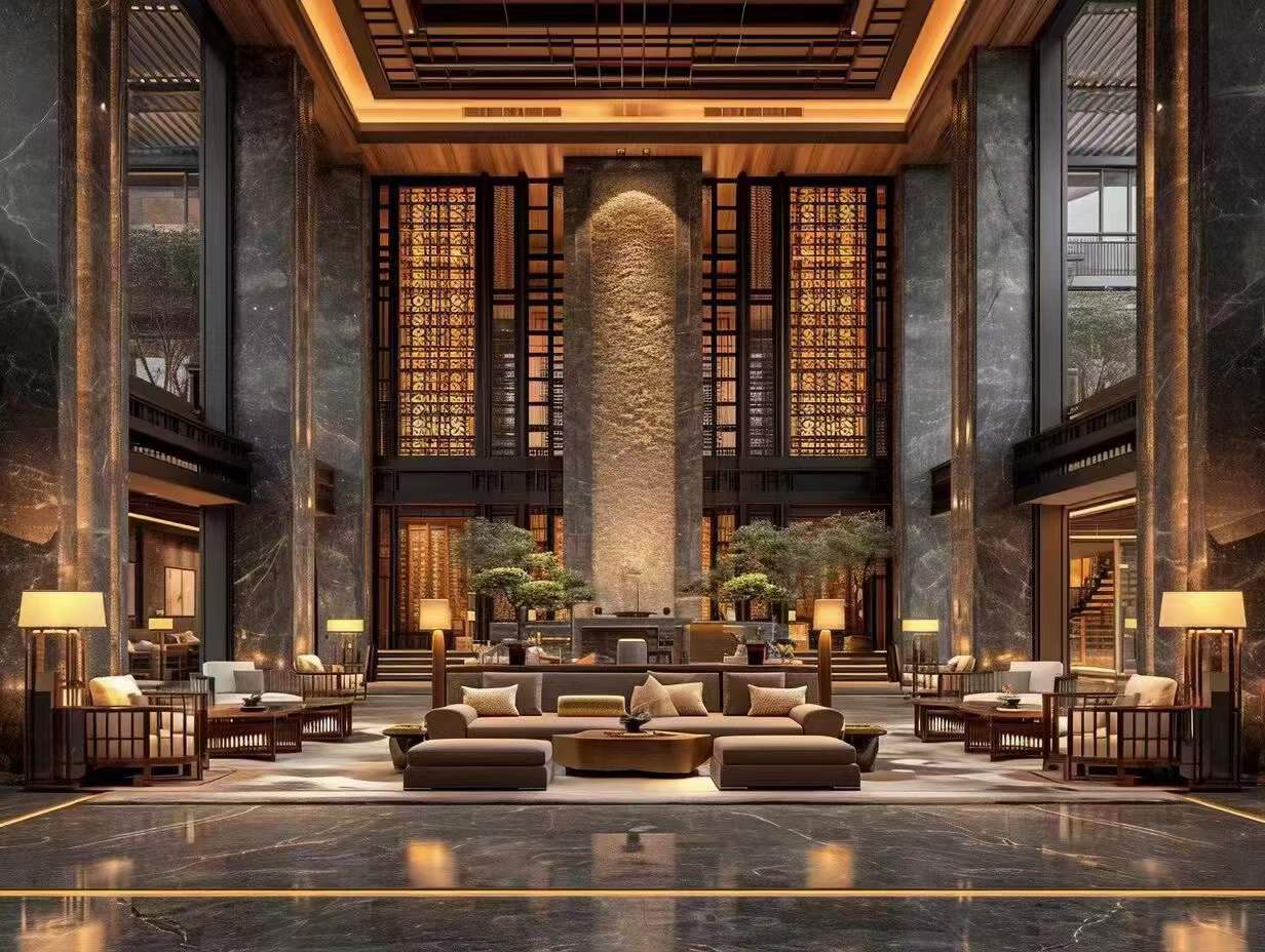 沉淀东方意韵的美 新中式酒店会所-0