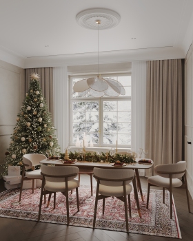 新年室内可视化设计（客厅部分）