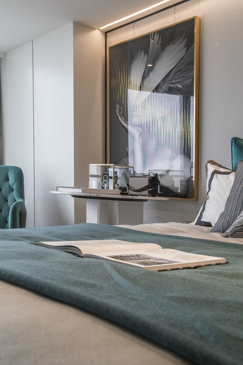 纽约 MoMA 艺术风格融入凯达尔国际 LOFT【黛】公寓设计-10