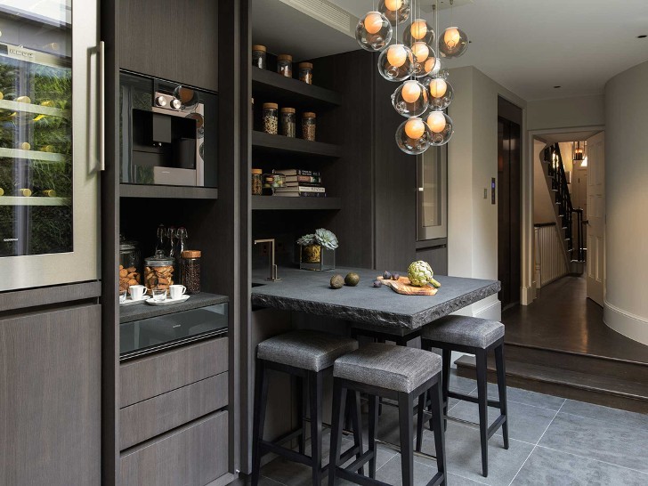 伦敦高档地段单色设计公寓-18