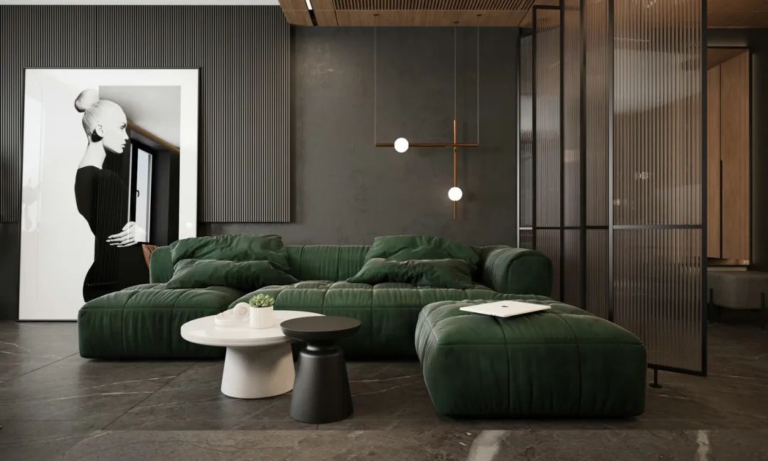 深色家居设计，低调奢华的美感-35