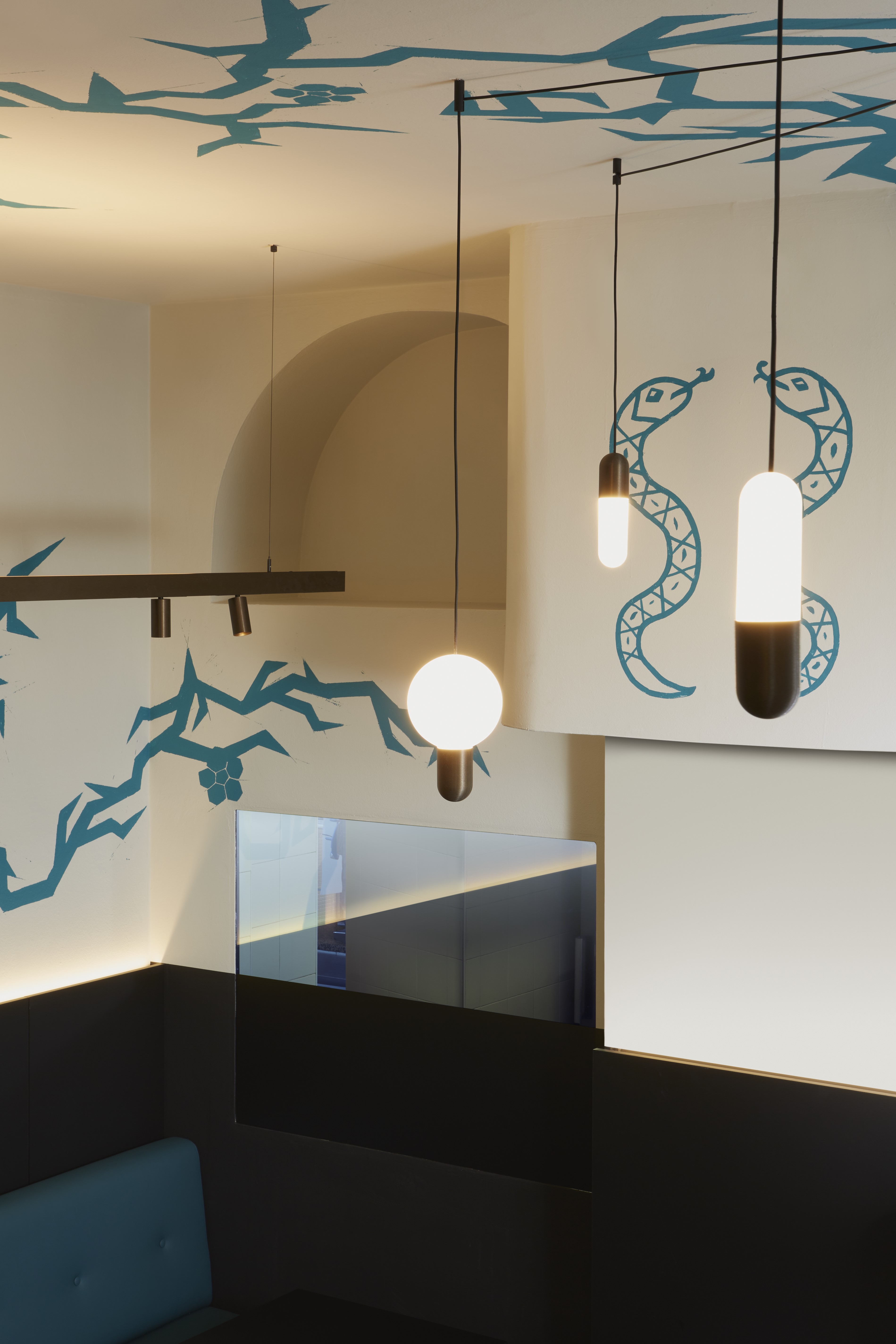 Dinky Ristorante, Milan | Architekturbeleuchtungsprojekte | Modular L.I. | Modular Lighting Instruments: Architektonische Beleuchtung-8