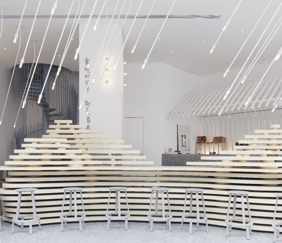 三角猫与三角烧茶食店  深凡环境艺术设计-11