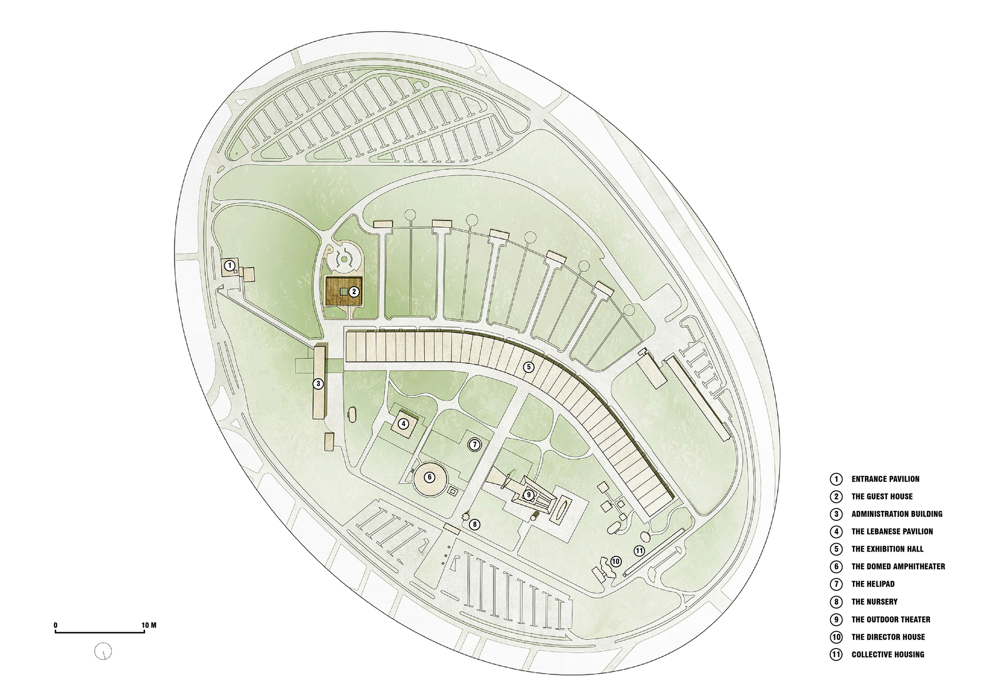 Niemeyer 宾馆改造丨黎巴嫩丨East Architecture Studio-19