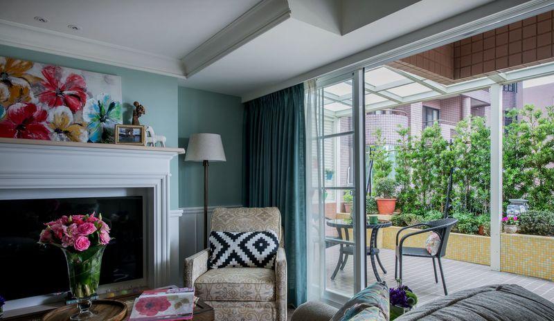 美式庭园小宅 | 露台景观融入生活空间-18