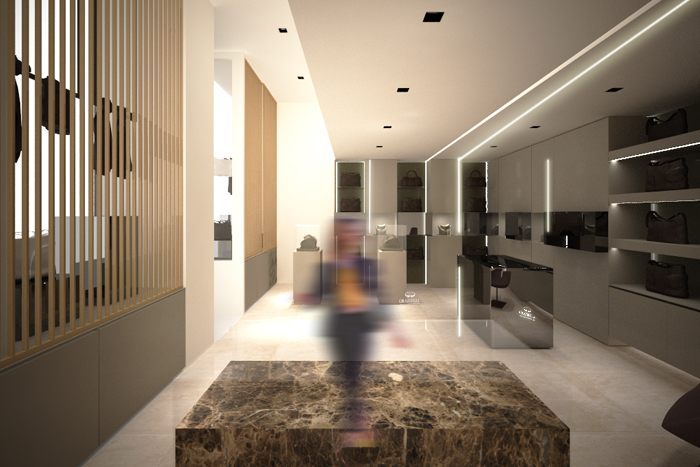 Studio Svetti设计丨女包店，ShowRooms for Graziella Group_files Studio Svetti-3
