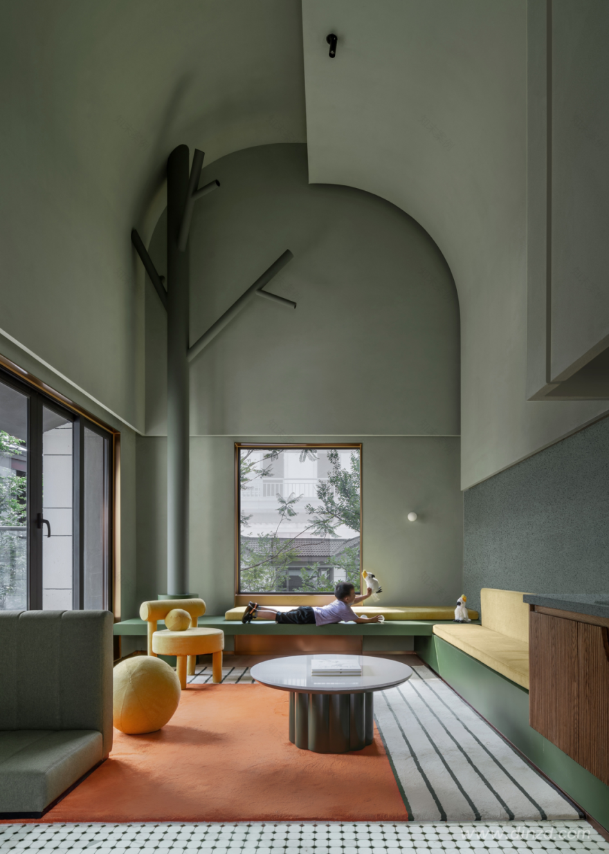 乐贝亲子民宿(环球融创·江口水镇)丨中国眉山丨丰屋·URO工作室设计-129