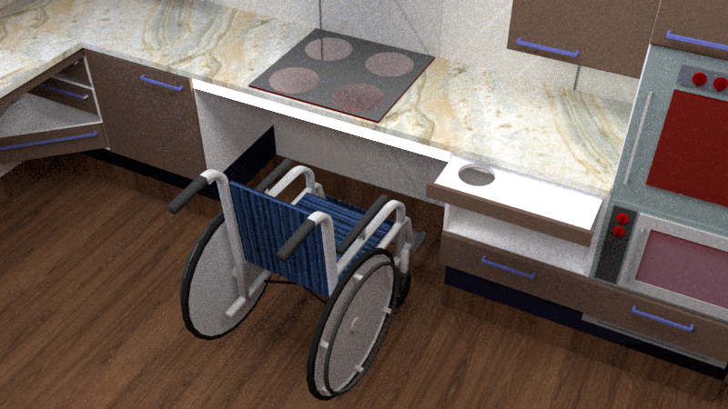 accessible kitchen for wheel chair users-3