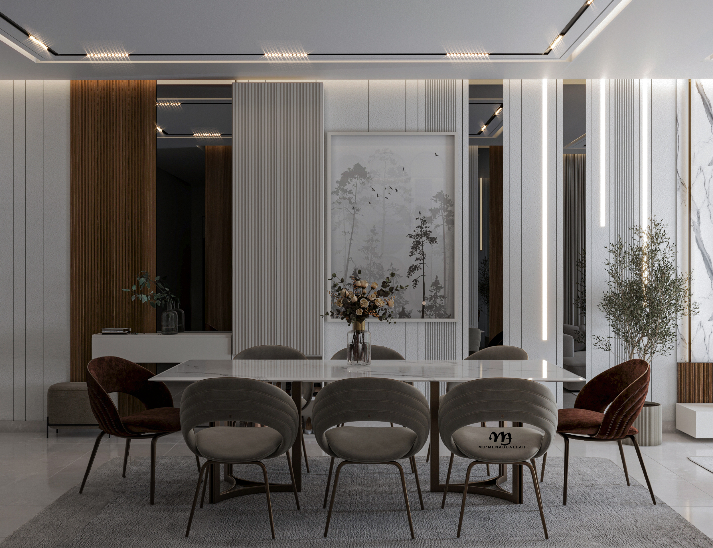 dining & living area design-1