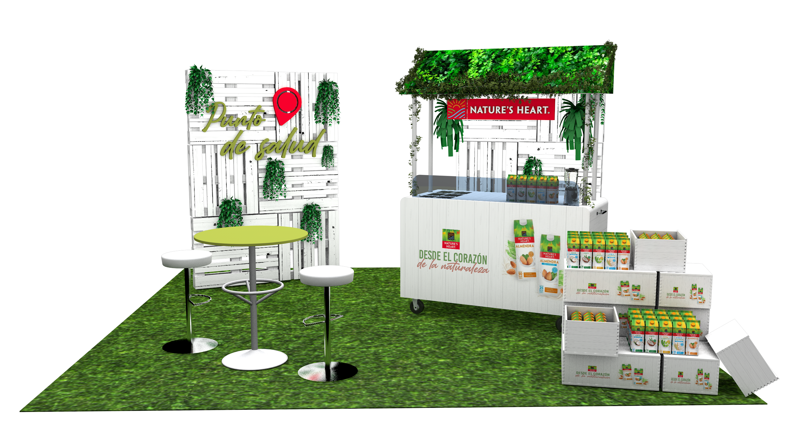 Nature's Heart - Stand para degustación-7