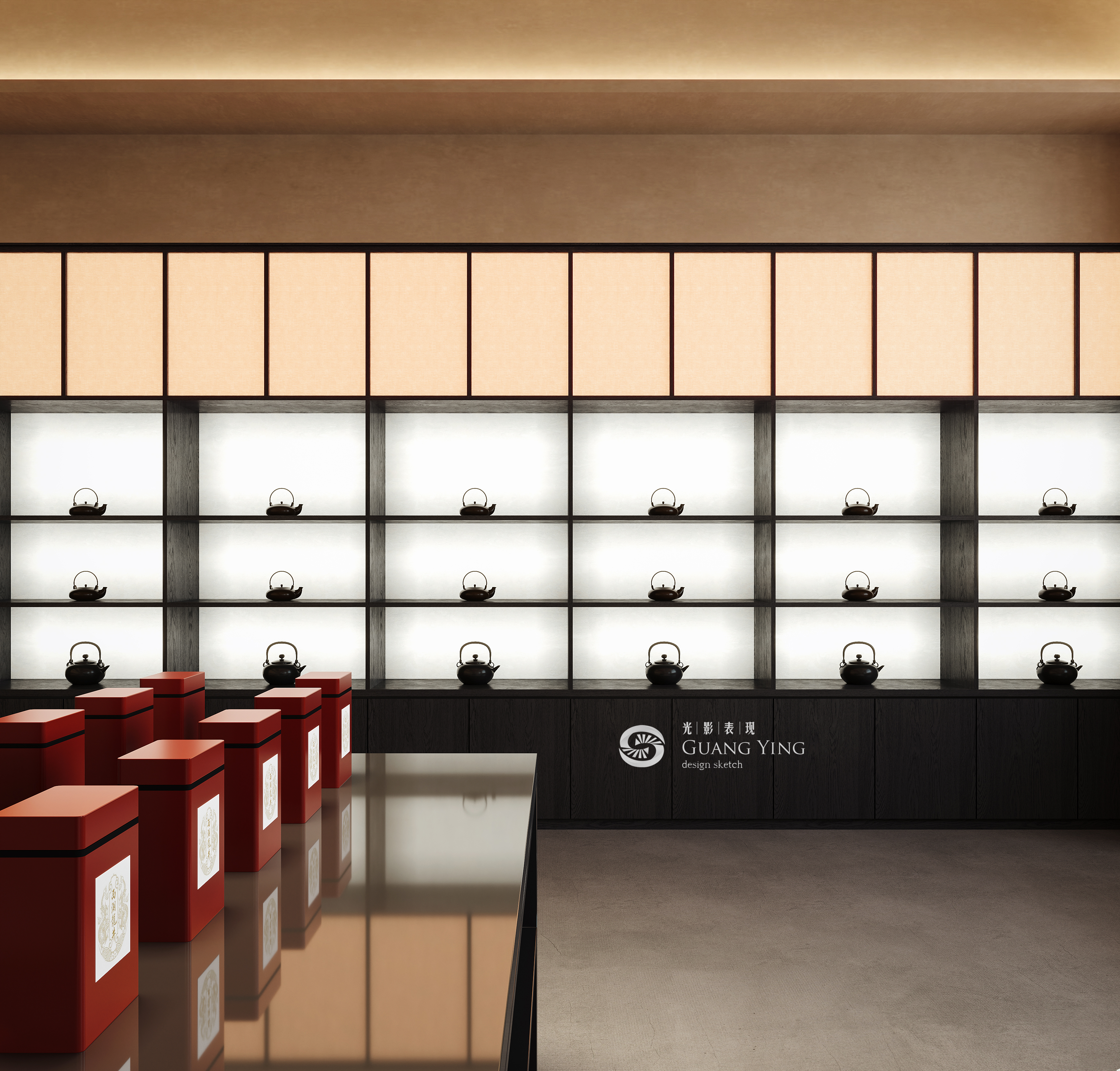 茶庄工装效果图-3