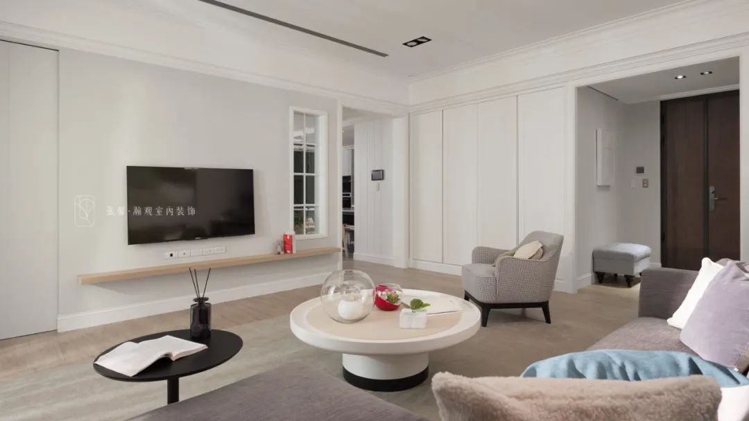 【空间故事】143㎡，样品屋，建构高级美式寓所-13