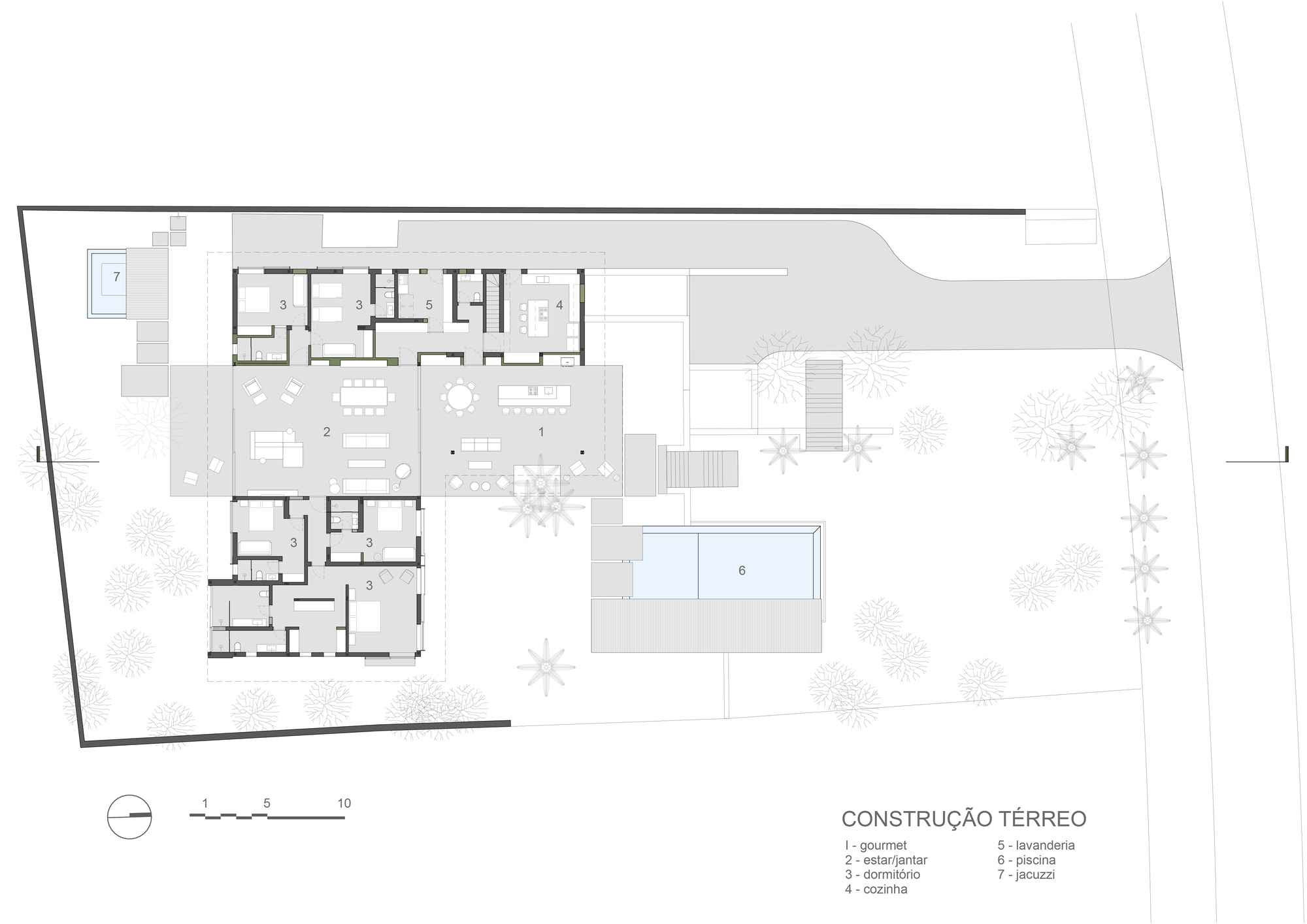 Itu 住宅丨巴西丨Galeria Arquitetos,Terra Capobianco-18