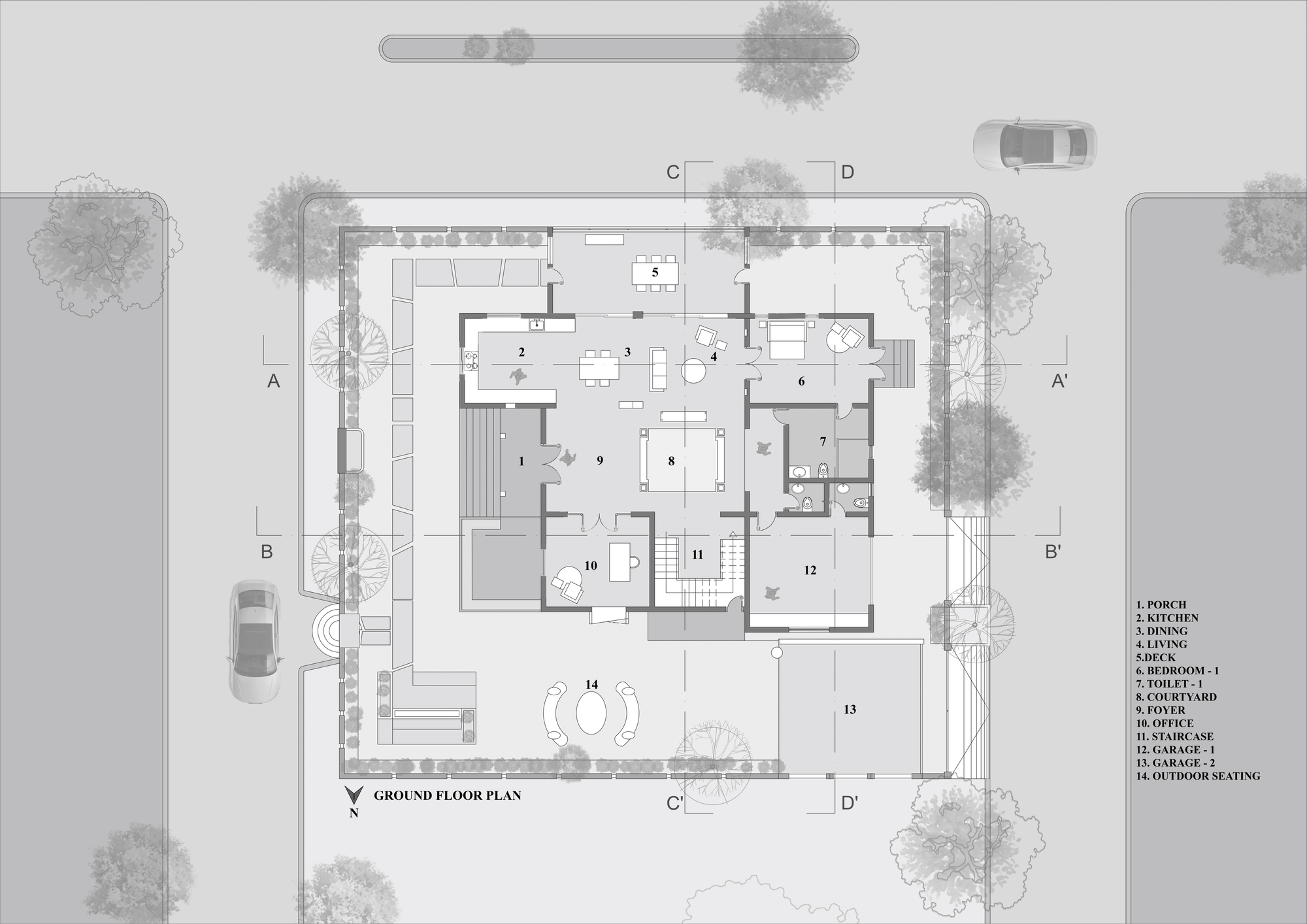 奥尔瓦伊拉姆住宅丨印度丨Iki Builds-24
