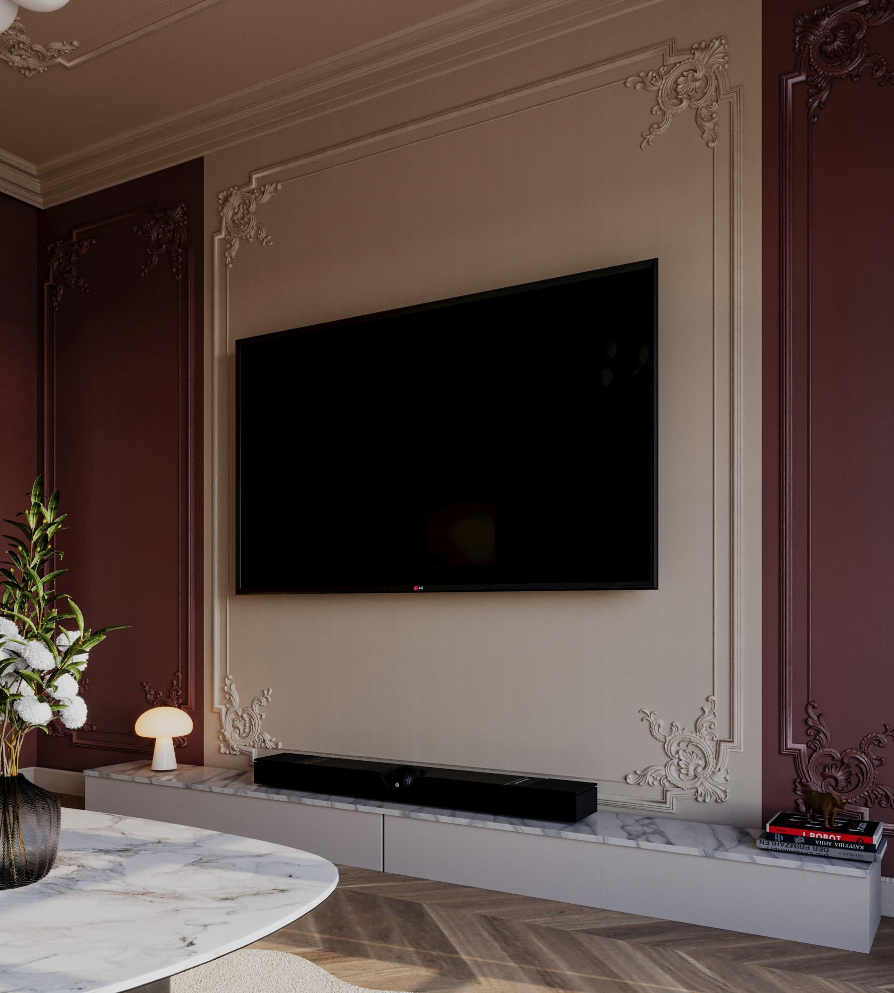 新古典主义客厅设计-13