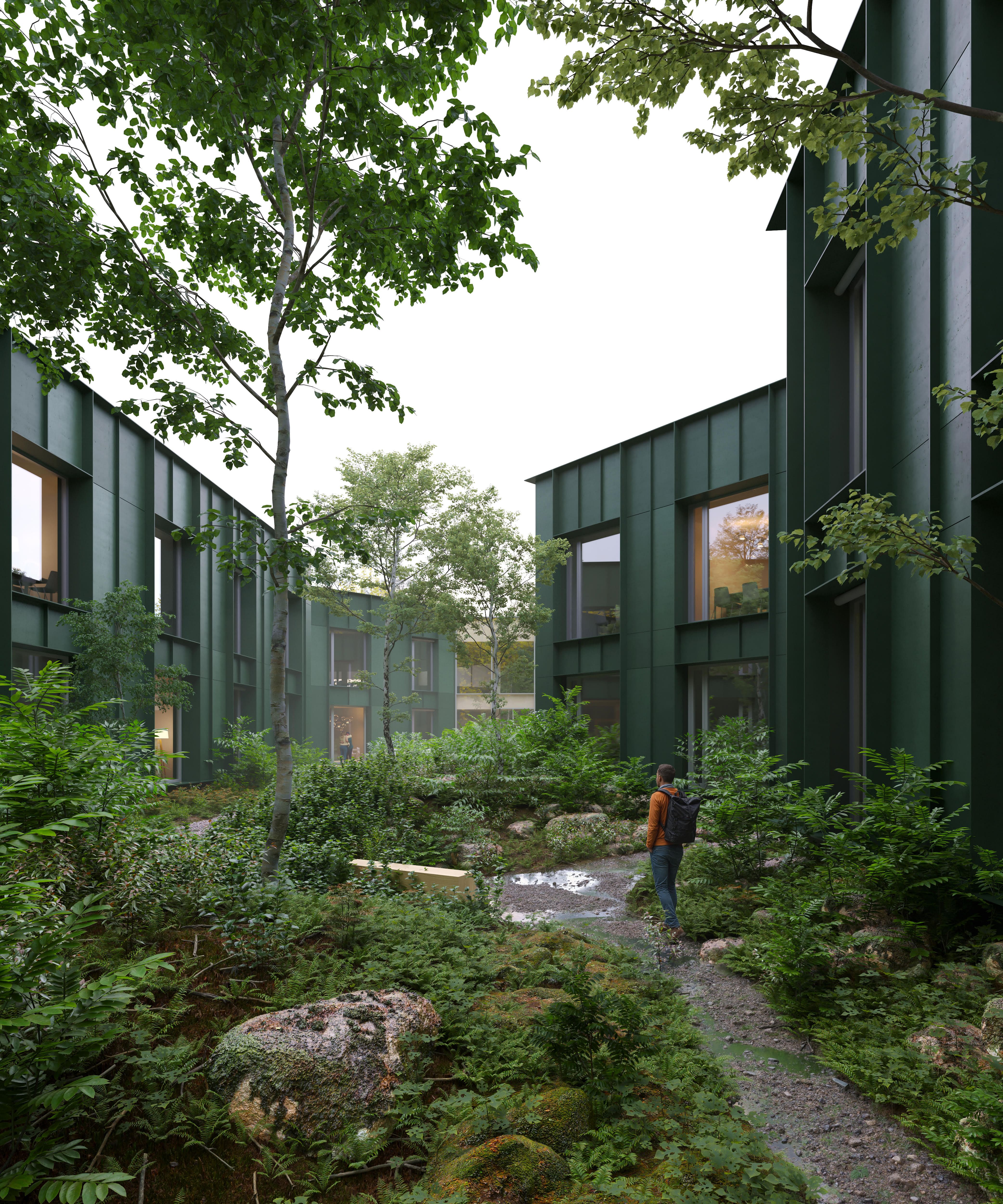 捷克国家林业办公室总部大楼设计丨CHYBIK+KRISTOF-13