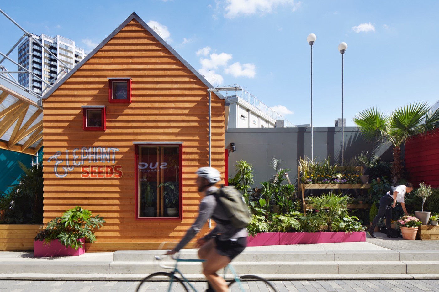 伦敦 Elephant Park 绿色空间重生 | Sayer Street 与 The Meadow-10