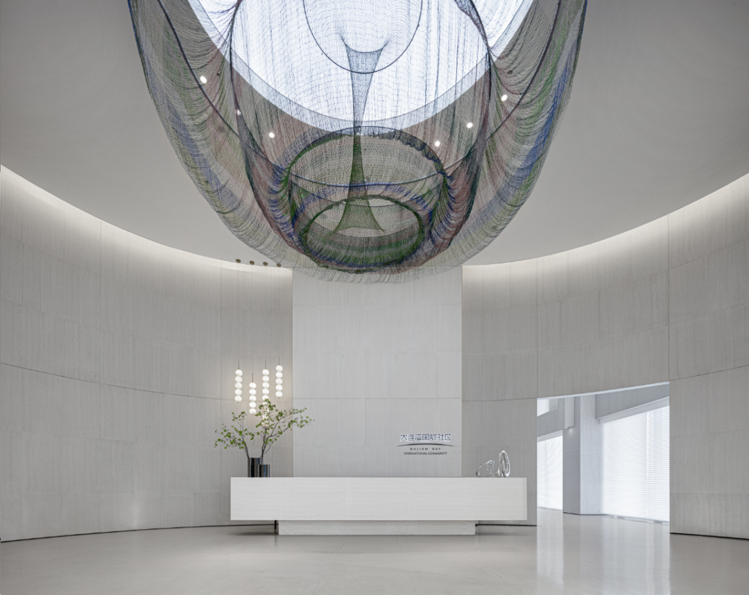 华润置地大连湾售楼处丨中国辽宁丨万景百年室内设计-17