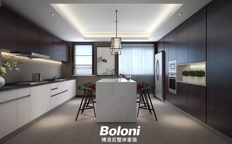 博洛尼打造现代简约家居，展现男女主人个性洒脱生活-30