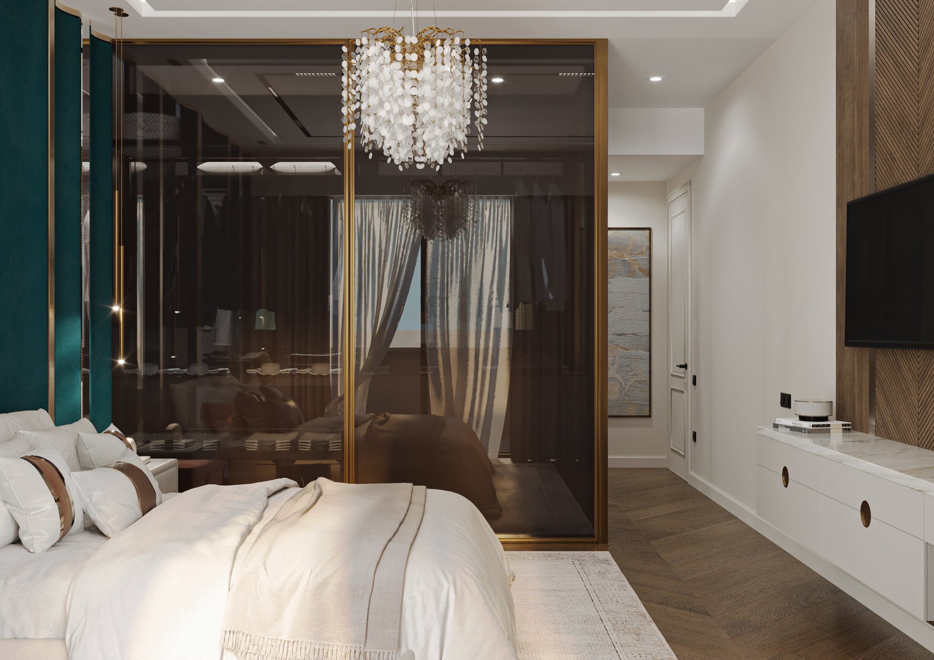 Neoclassic apartment design-29