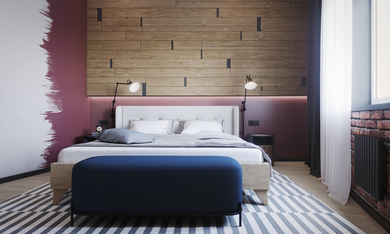 工业风小空间公寓-8